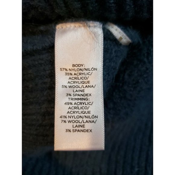 Lou & Grey Womens fuzzy Knit Sweater Long Sleeve Crew Neck Wool Blend size M - Picture 5 of 15